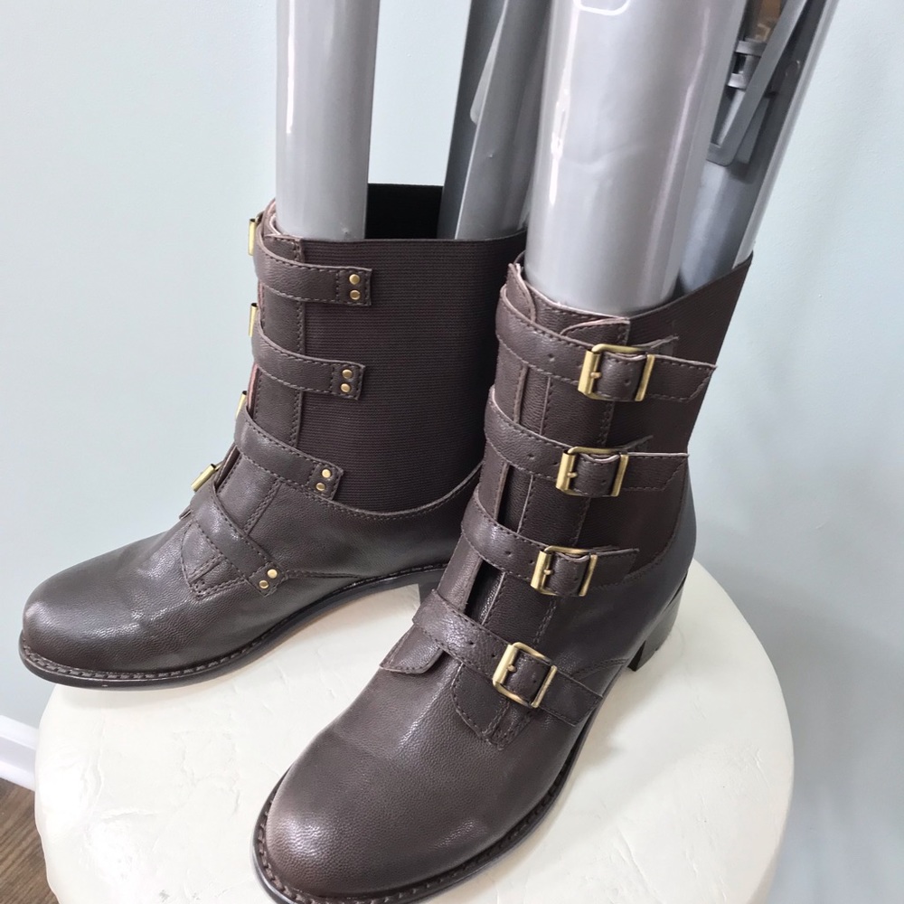 Taryn Rose New leather ankle boots - brown size 6